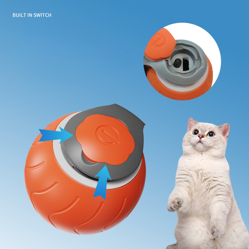 Pelota Inteligente Recargable — El Compañero de Juego de tu Gato
