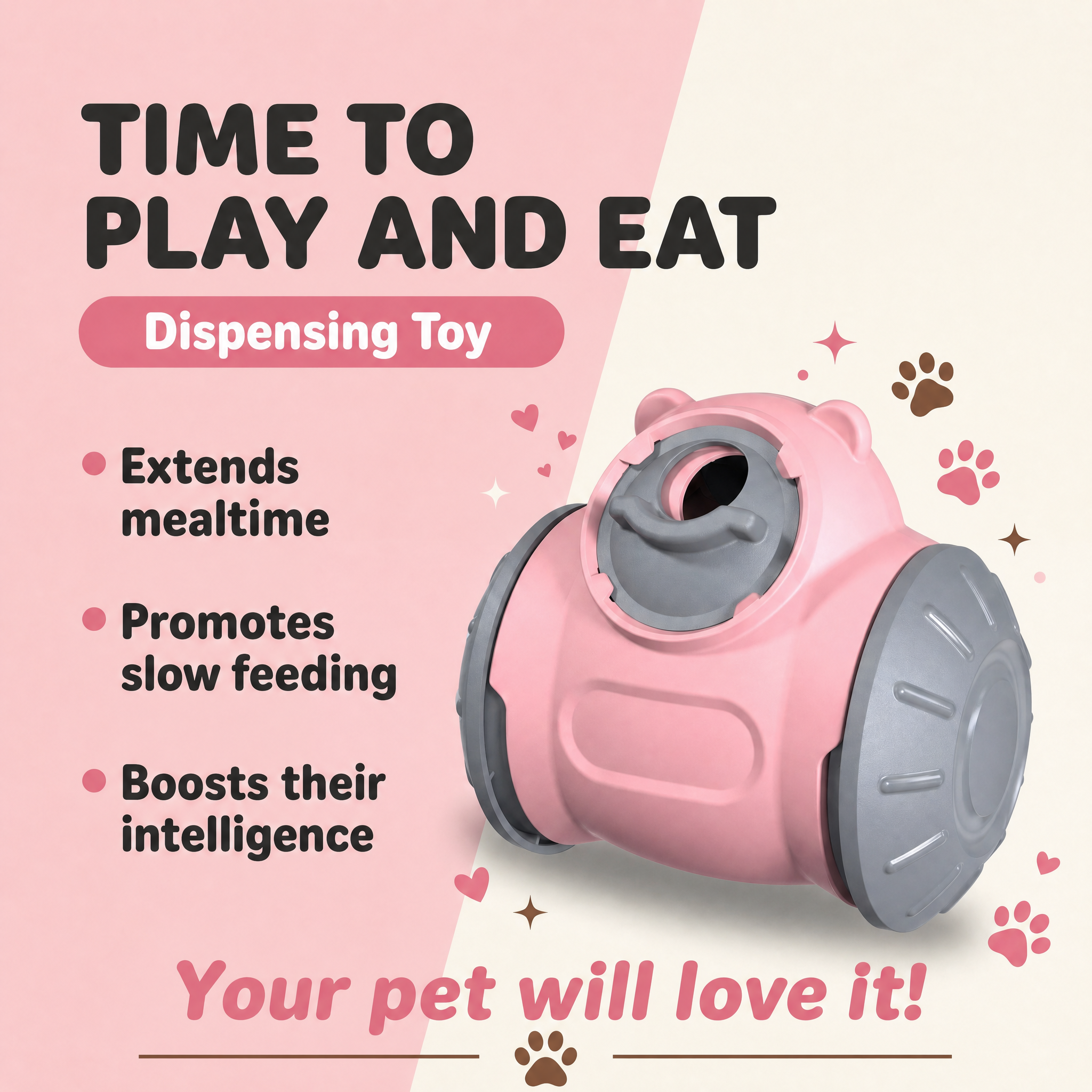 Comedero Interactivo para Perros — Estimula su Mente Mientras Comen